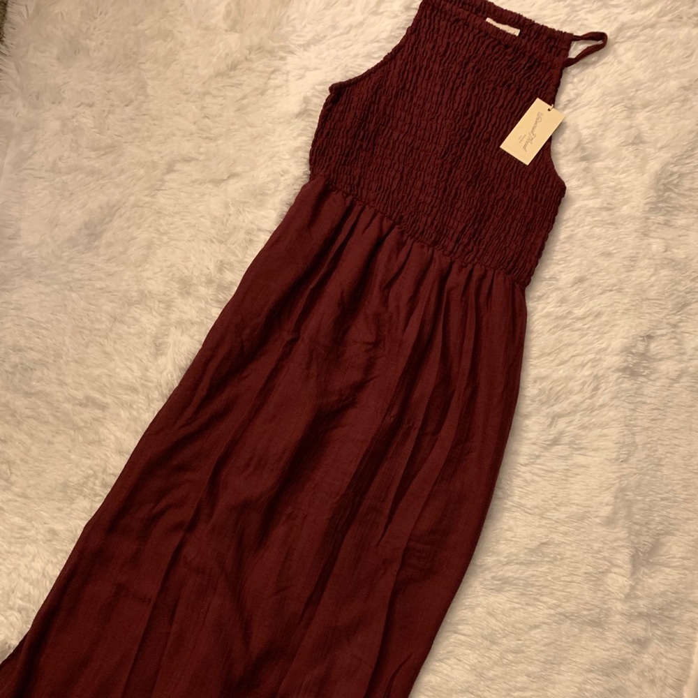 Sleeveless maxi dress